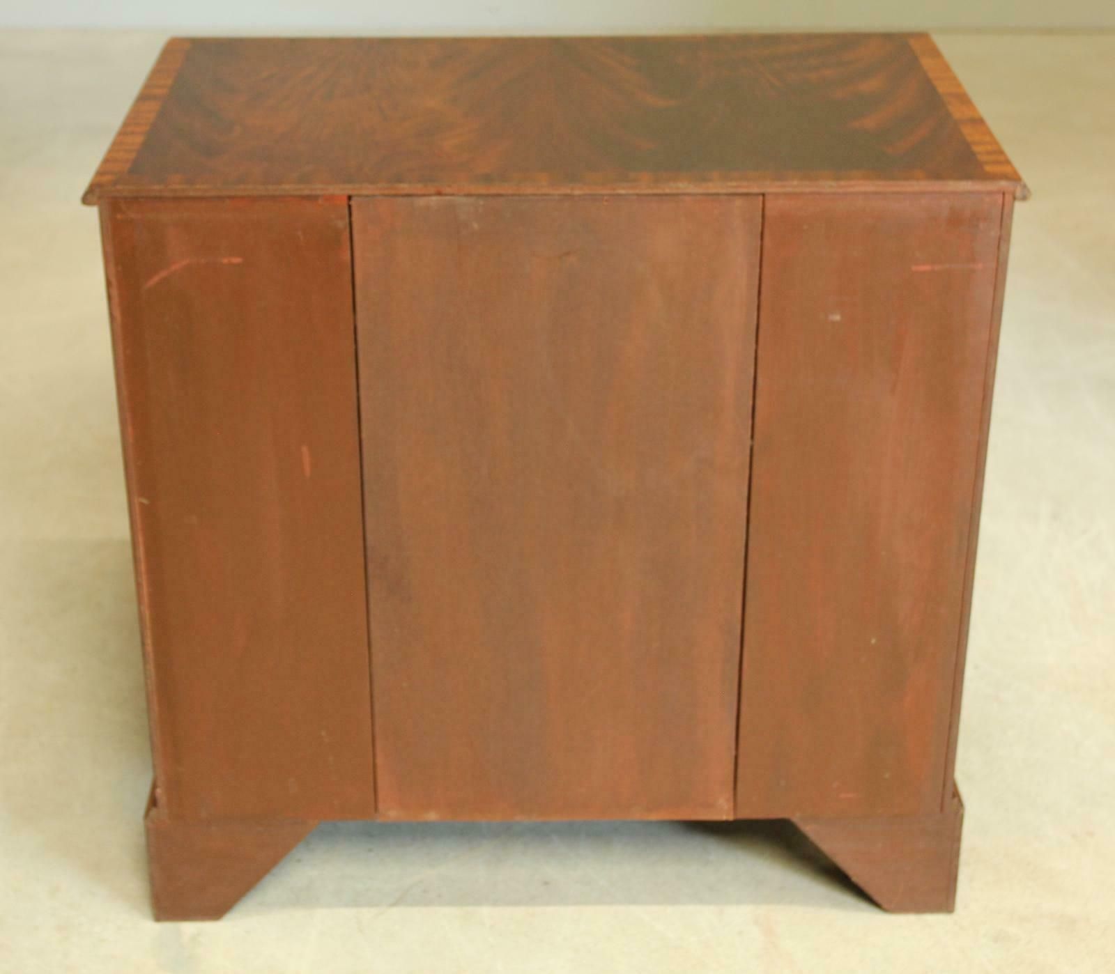 Early 20th Century Curl Mahogany Writing Desk photo furniture