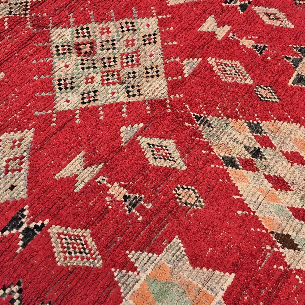 Maroc Tribal Vintage Immouzzer Marmoucha Moroccan Berber Rug photo furniture