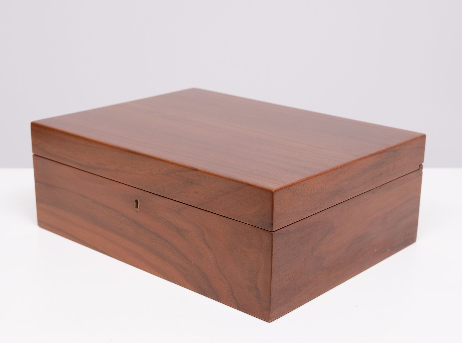 Caldelli For Big Ben Cedar Wood Humidor 1970s Italy photo Home Decor