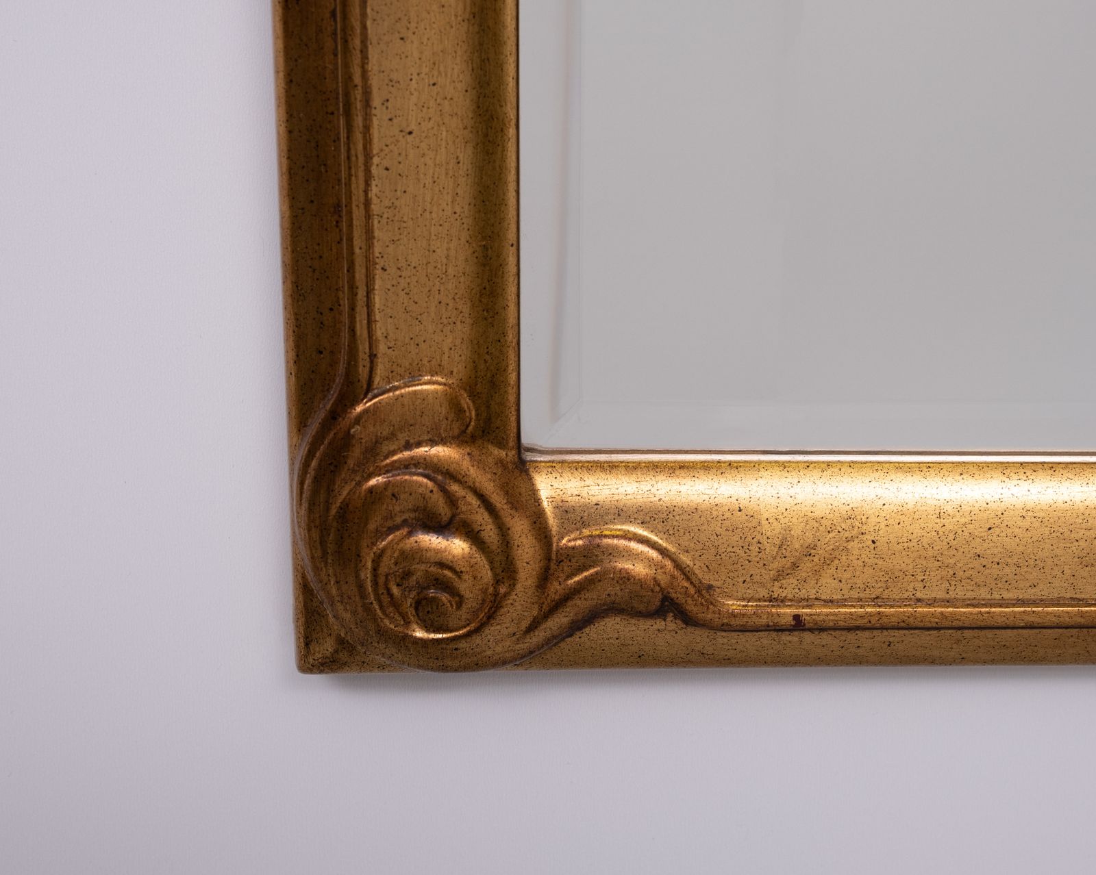 Deknudt Art Deco Style Gold Wall Mirror Belgium 1970s photo Home Decor