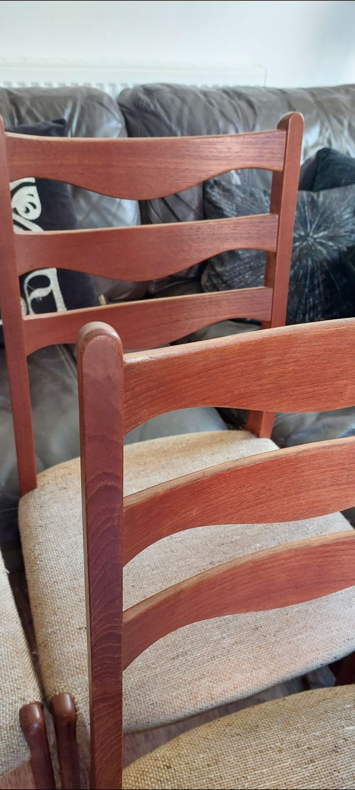 Set Of 4 Danish Dining Chairs By Arne Wahl Iversen For Glyngøre, 1970s photo vinterior