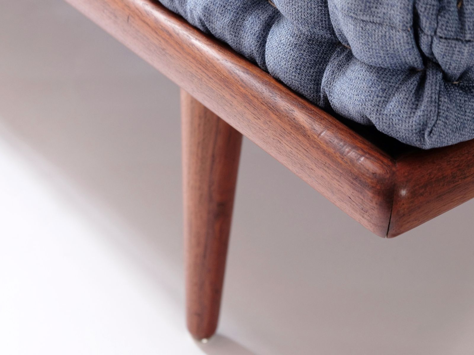 Early Production"Minerva" Daybed Model Fd417 By Hvidt&Mølgaard For France&Daverkosen,Denmark 1950's,New Luxurious Handcrafted Horsehair Mattress "Sen" photo vinterior