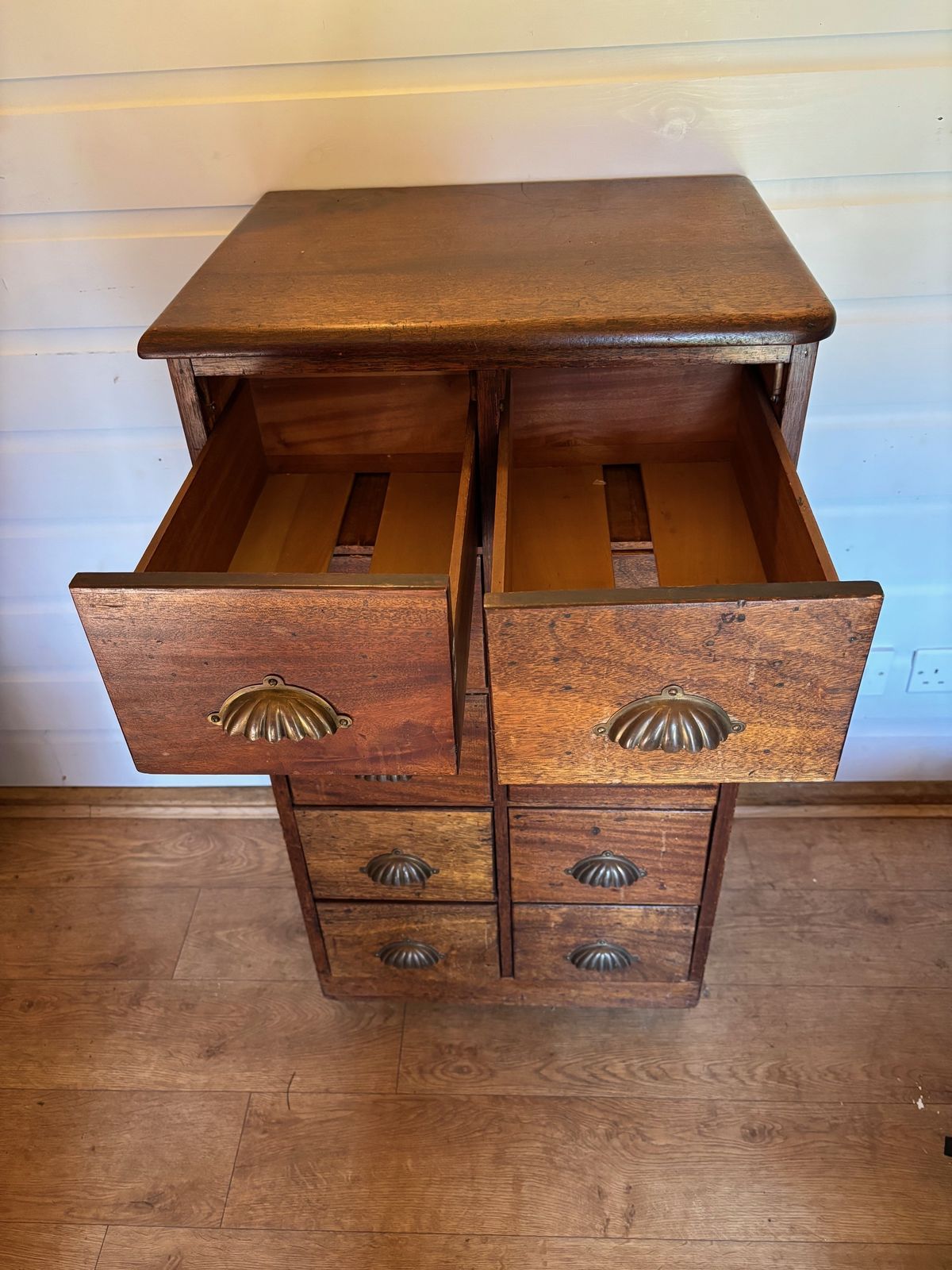 Teak Chemists Chest Of Drawers photo furniture