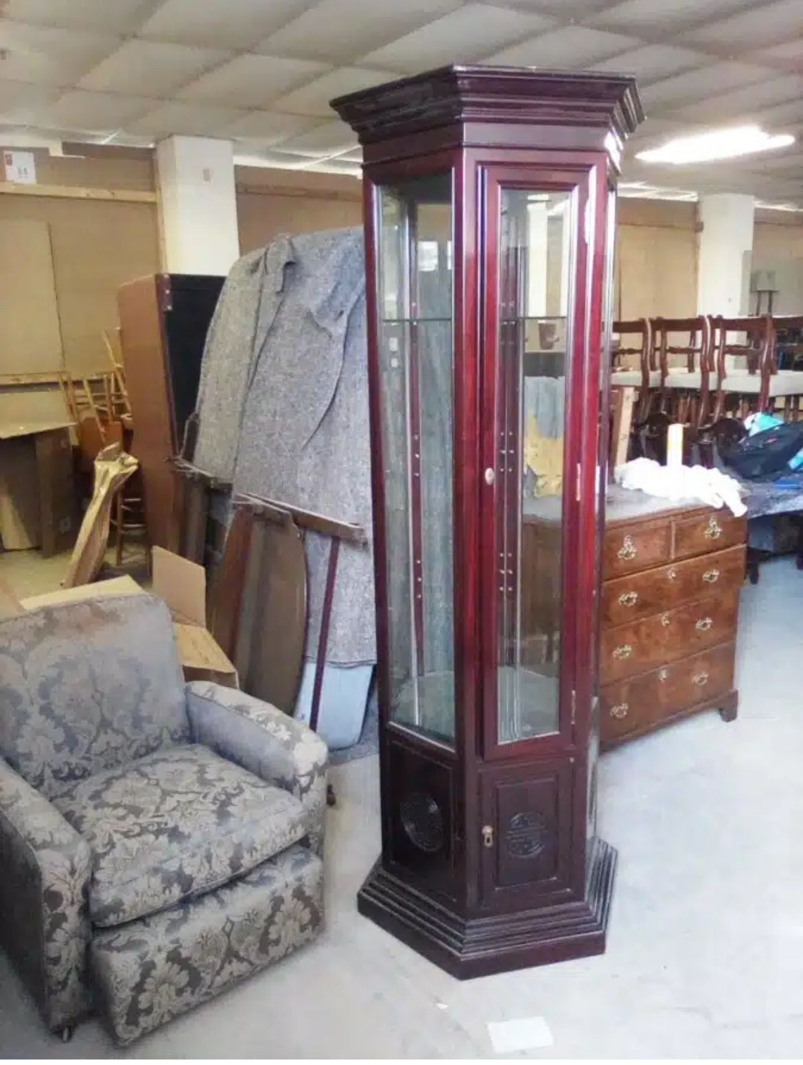 Antique Display Cabinet photo furniture
