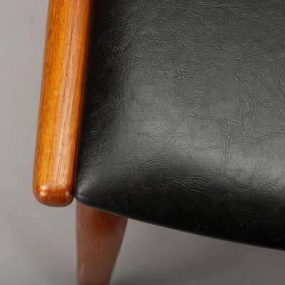 photo for sale Mid Century #370 Boomerang Chairs In Teak Attributed To E. Christensen For Slagelse, 1962, Set Of 6