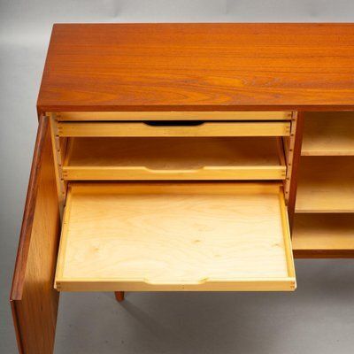 Danish No. 42 Sideboard In Teak Attributed To Carlo Jensen For Hundevad & Co., 1960s photo Furniture