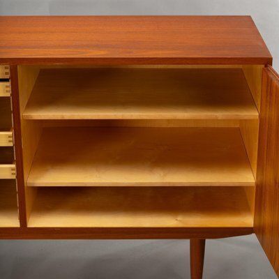 Danish No. 42 Sideboard In Teak Attributed To Carlo Jensen For Hundevad & Co., 1960s photo vintage
