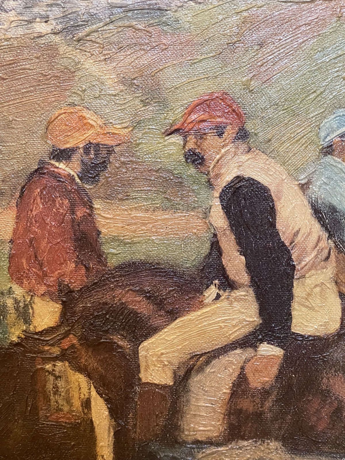 Degas Amateur Jockeys Oil Paiting Artagraph photo buy