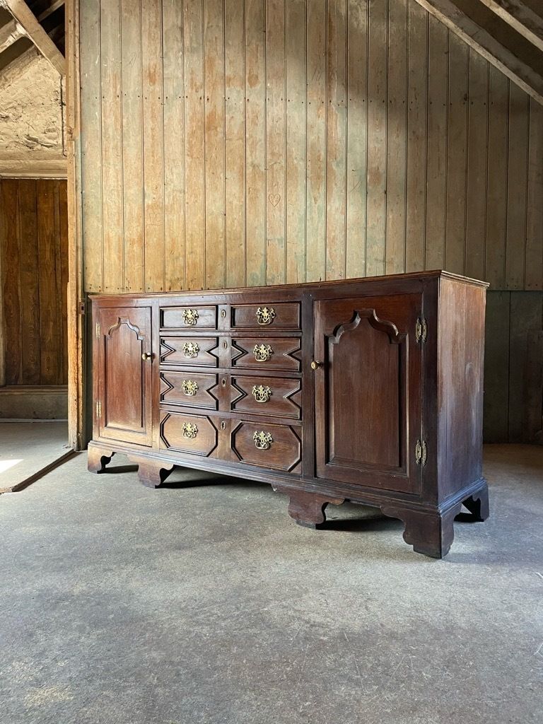 Oak Dresser Base,