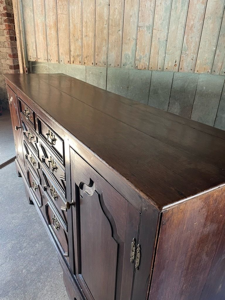 Oak Dresser Base, photo 1895.0