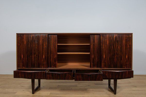 Mid Century Danish Rosewood Sideboard By E.W. Bach For Sejling Skabe, 1960s photo vinterior