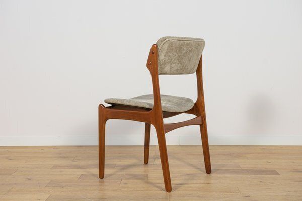 photo for sale Mid Century Model 49 Dining Chairs In Teak By Erik Buch For Odense Machine Gunning, 1960s, Set Of 4