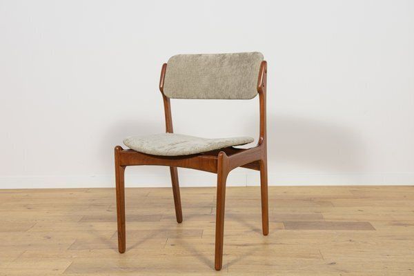 Mid Century Model 49 Dining Chairs In Teak By Erik Buch For Odense Machine Gunning, 1960s, Set Of 8 photo buy