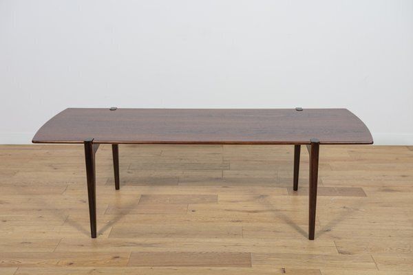 Rosewood Coffee Table By David Rosén For Nordiska Kompaniet, Sweden, 1960s photo for sale