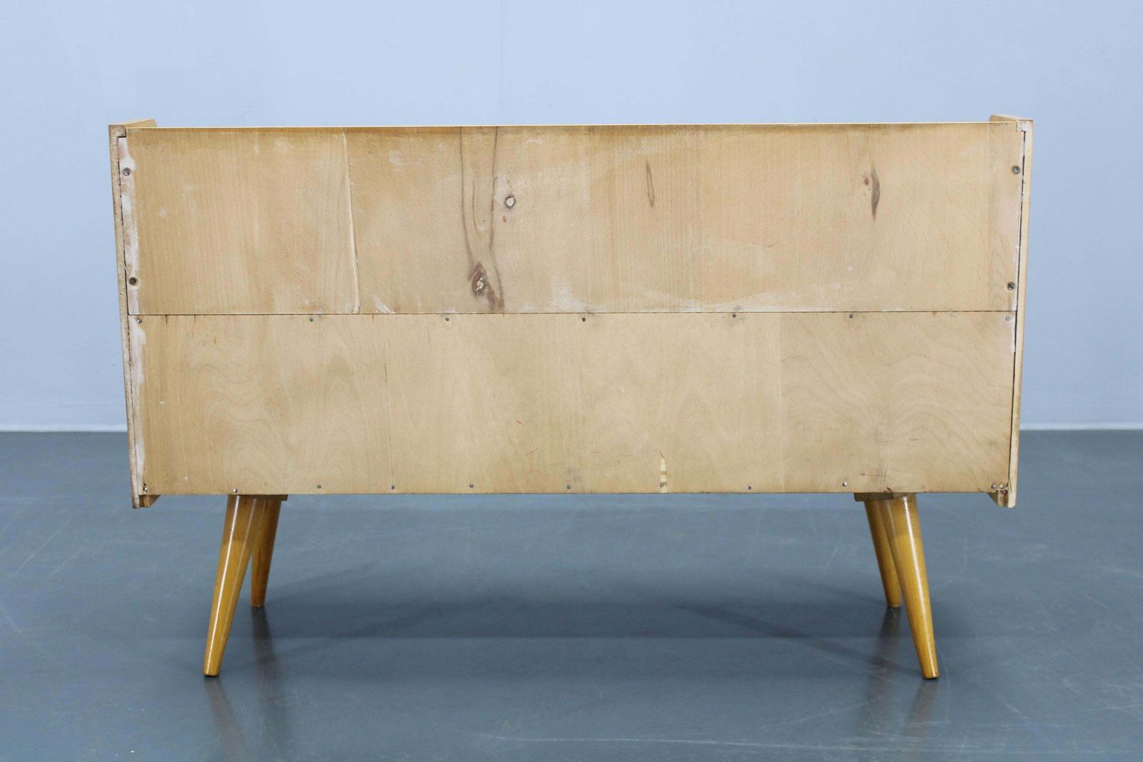 1960s Chest Of Drawers With Glass Shelf, Czechoslovakia photo buy