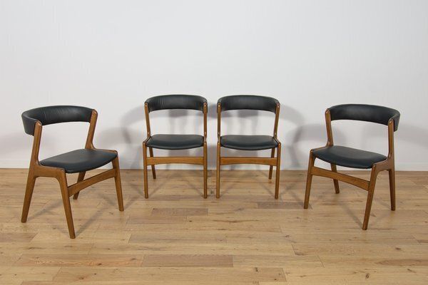 Mid Century Modern Danish Dining Chairs, 1960s, Set Of 4 photo furniture