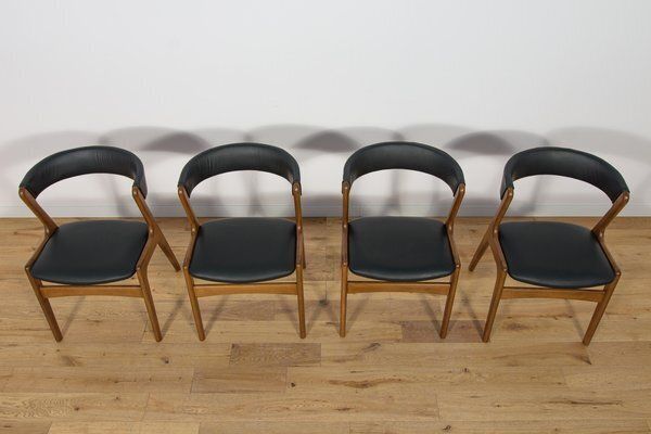 Mid Century Modern Danish Dining Chairs, 1960s, Set Of 4 photo Furniture