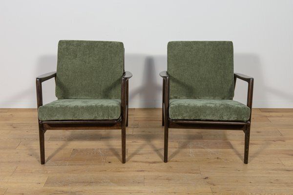 Set Of Model 300 139 Armchairs From Swarzędz Furniture Factory, 1960s photo for sale