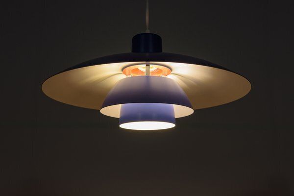Mid Century Ph4 Pendant Lamp By Poul Henningsen For Louis Poulsen, Denmark, 1960s photo vinterior