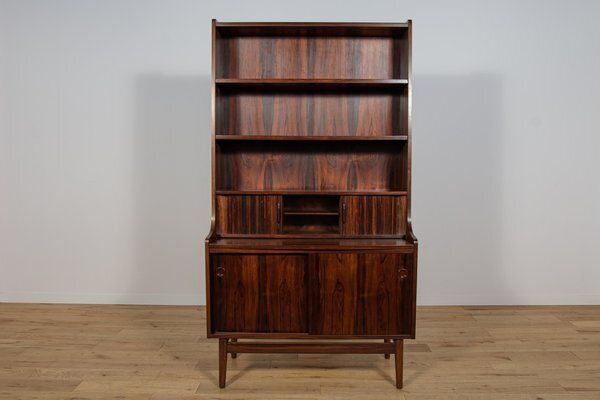 Mid Century Rosewood Shelf By Johannes Sorth For Bornholm, Denmark, 1960s photo vinterior
