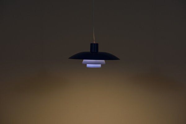 Mid Century Ph4 Pendant Lamp By Poul Henningsen For Louis Poulsen, Denmark, 1960s photo 558.0