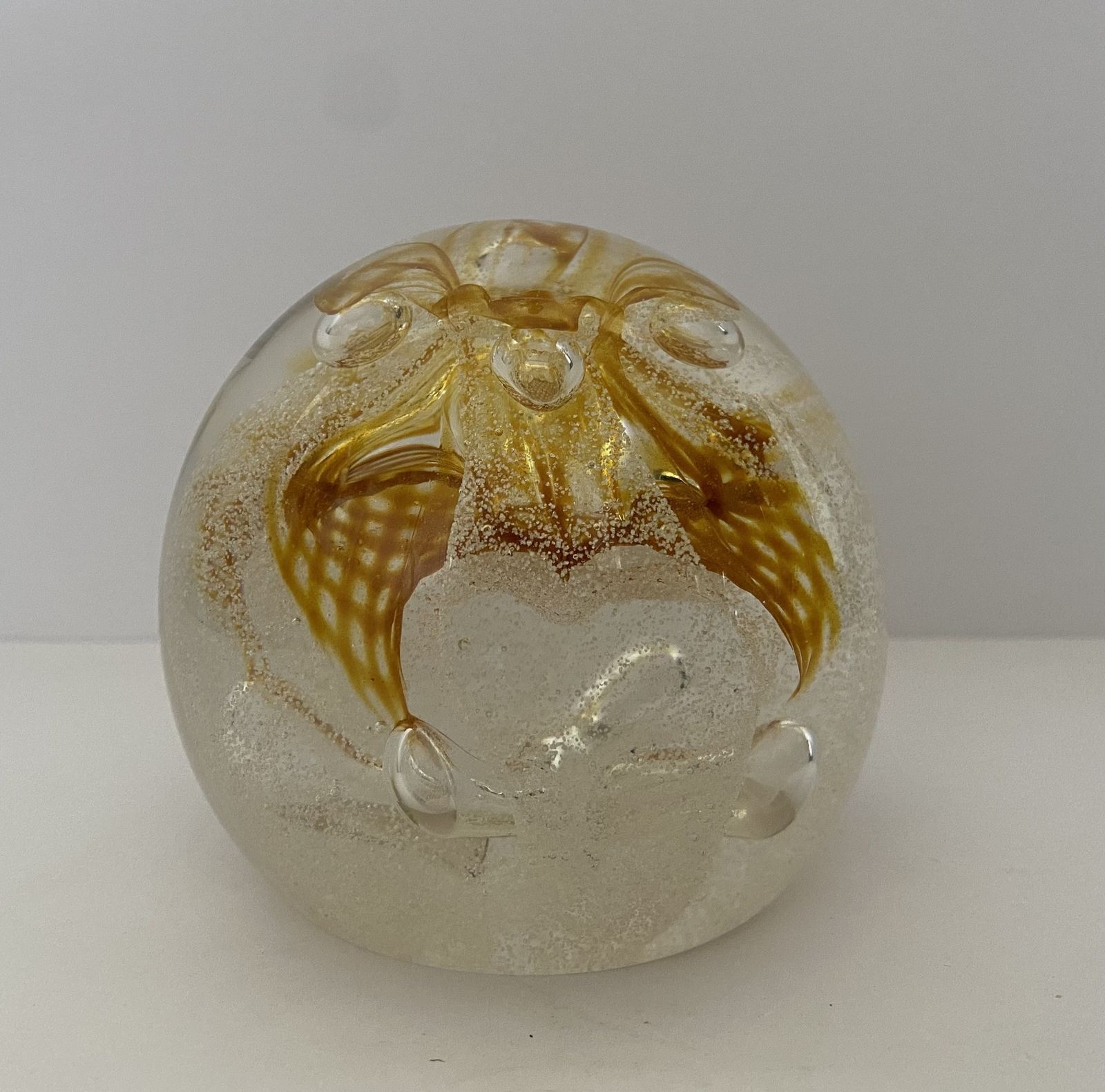 Caithness, ‘Congratulations’, Scottish Art Glass Paperweight By Margot Thompson photo buy