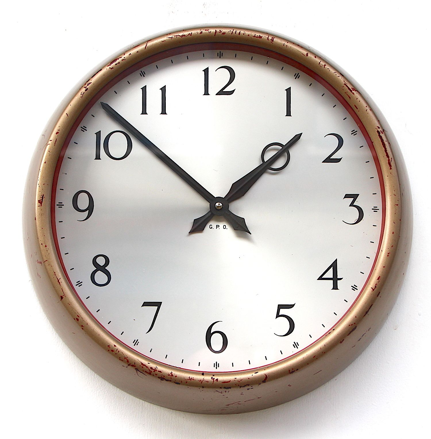 1950s British Office/Commercial Industrial Wall Clock. Fully Guaranteed photo Home Decor
