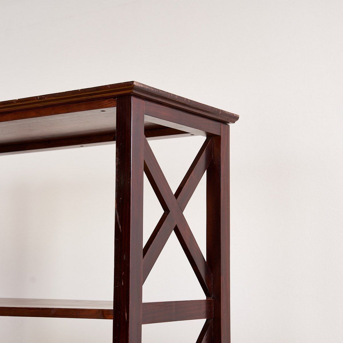 Pair Of 60s Solid Wood Bookcases photo vinterior