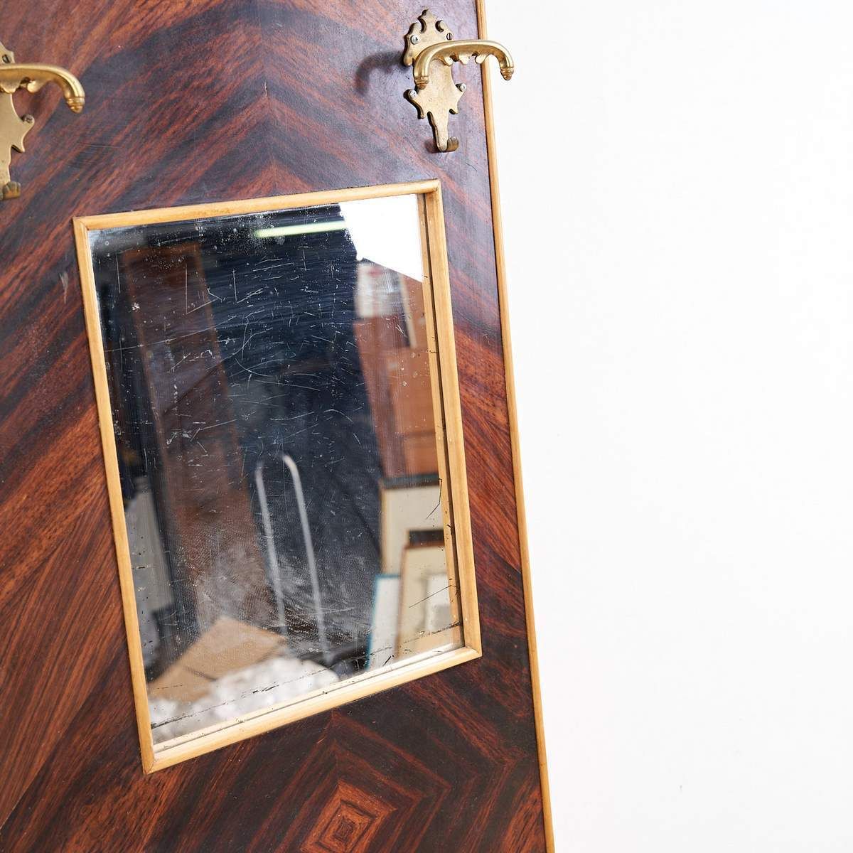 Carlo De Carli Mobile Coat Hanger For Entrance Hall, 60s 70s photo Furniture