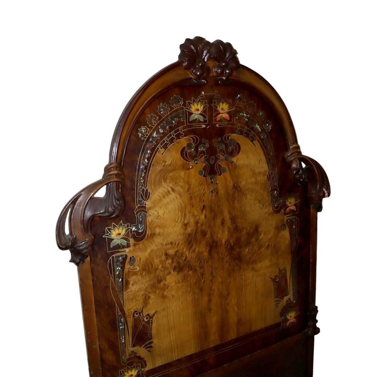 photo for sale Pair Of Single Iron Beds From The 1930s, Fratelli Risi Bari (Italy)