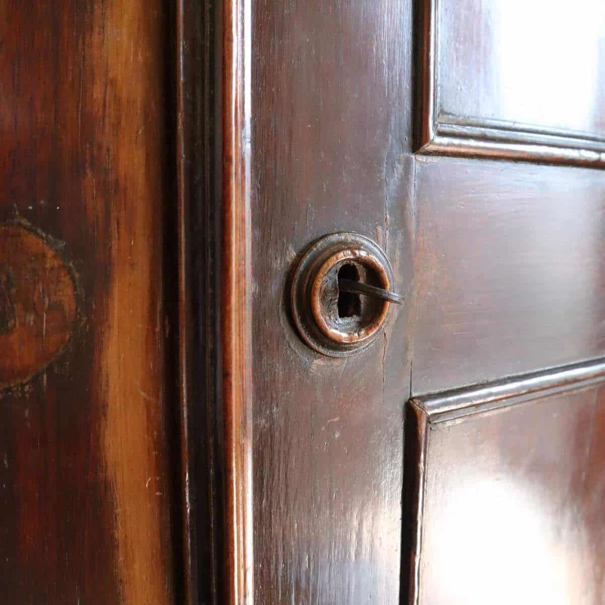 Large Vintage Wooden Closet photo buy