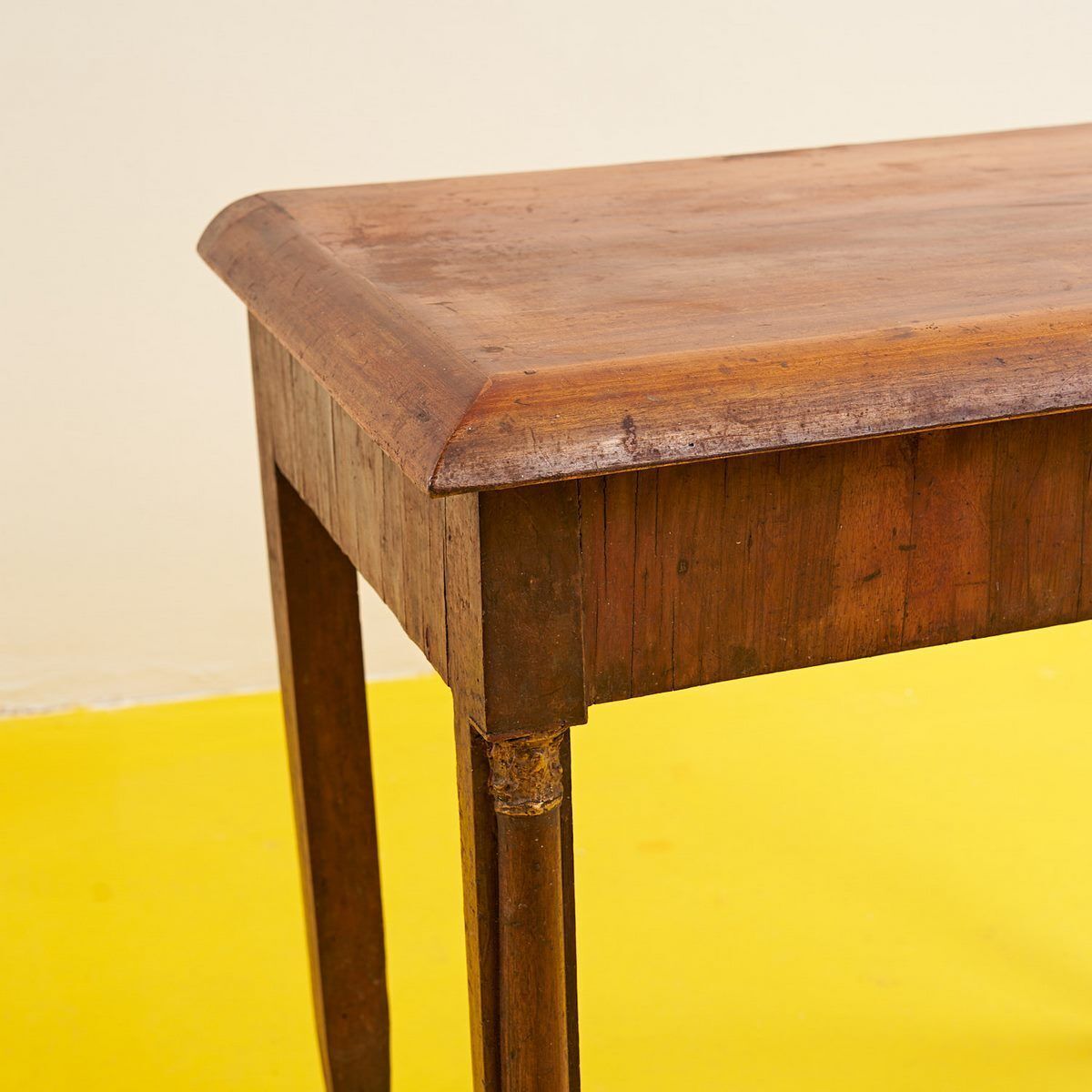 Small And Precious Empire Console With Solid Wood Columns photo furniture