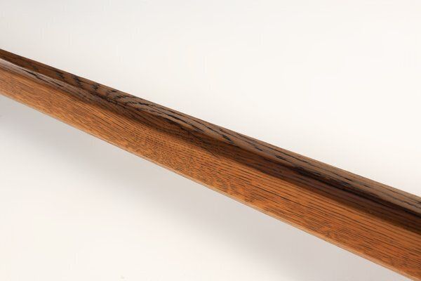 photo for sale Antique French Long Elm Monastery Bench, 1850