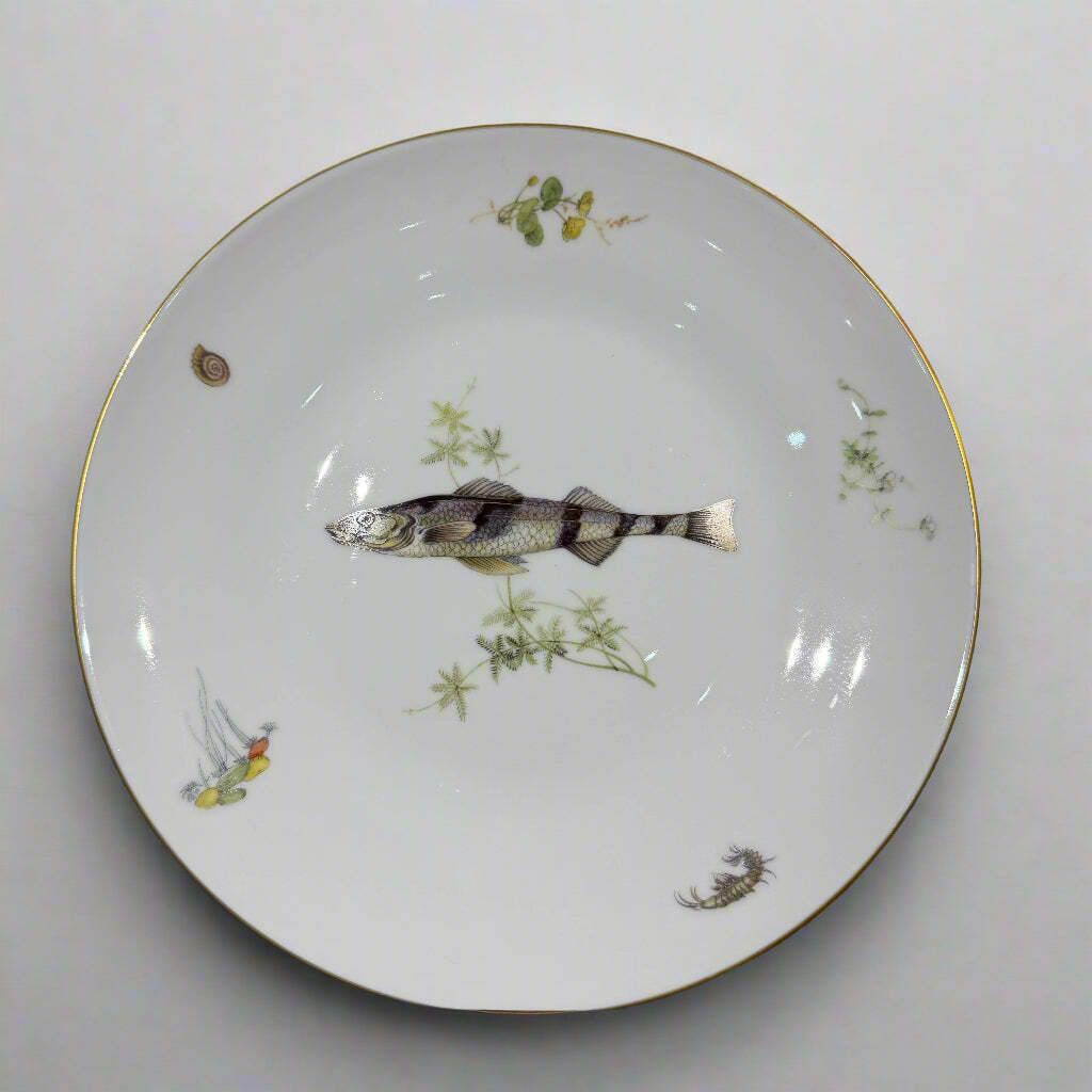 Richard Ginori Quenelle Pattern Seven Piece Fish Service photo vinterior