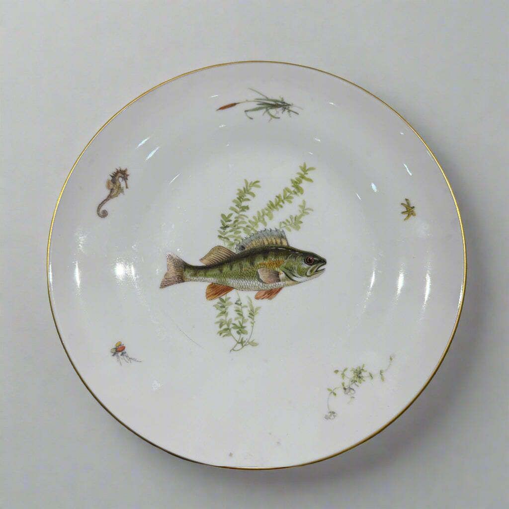 Richard Ginori Quenelle Pattern Seven Piece Fish Service photo buy