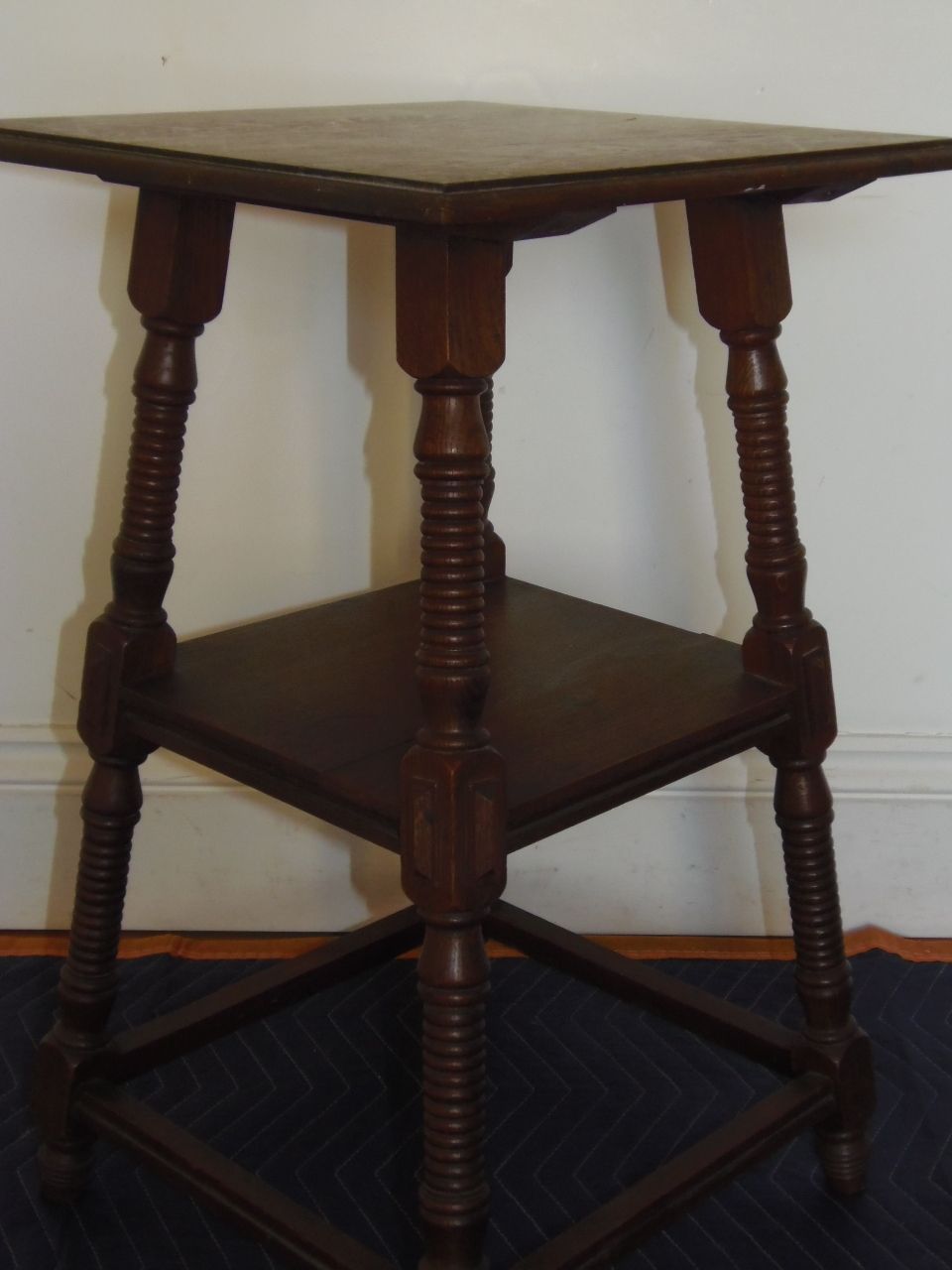 Arts And Crafts Two Tier Table photo vintage