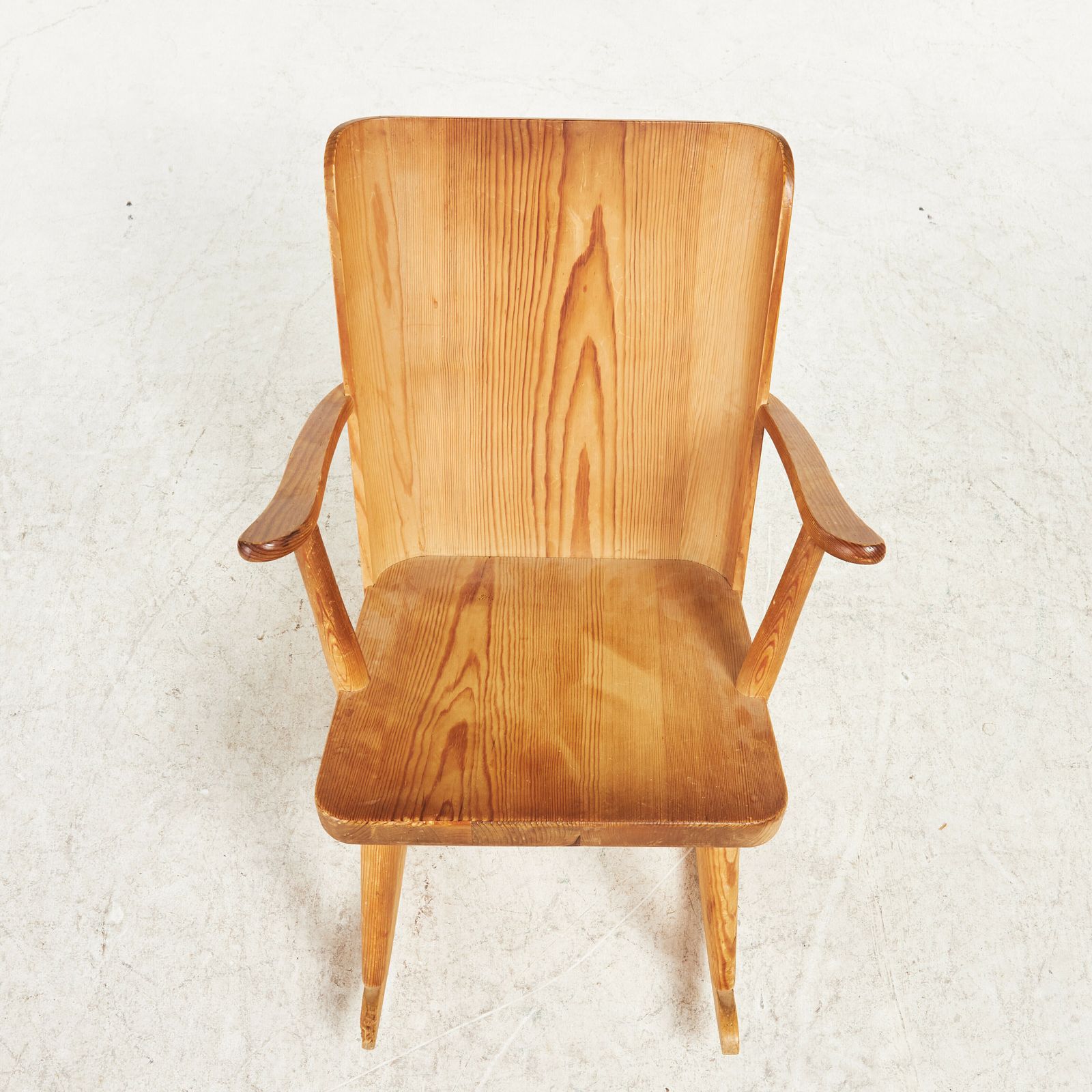 Beautiful Swedish Vintage Rocking Chair, By Göran Malmvall Model "513" photo Furniture