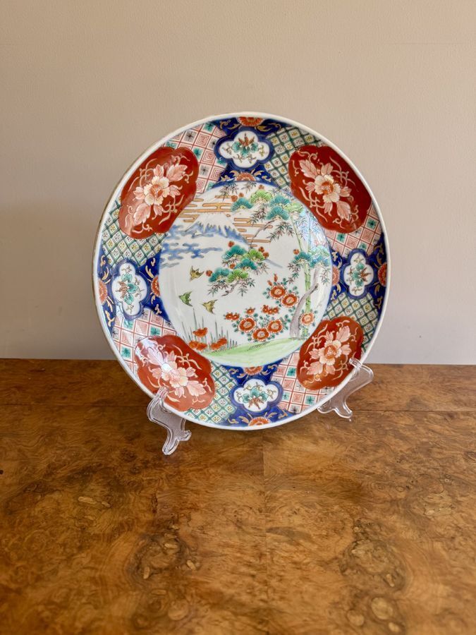 Quality Antique Japanese Imari Plate photo for sale