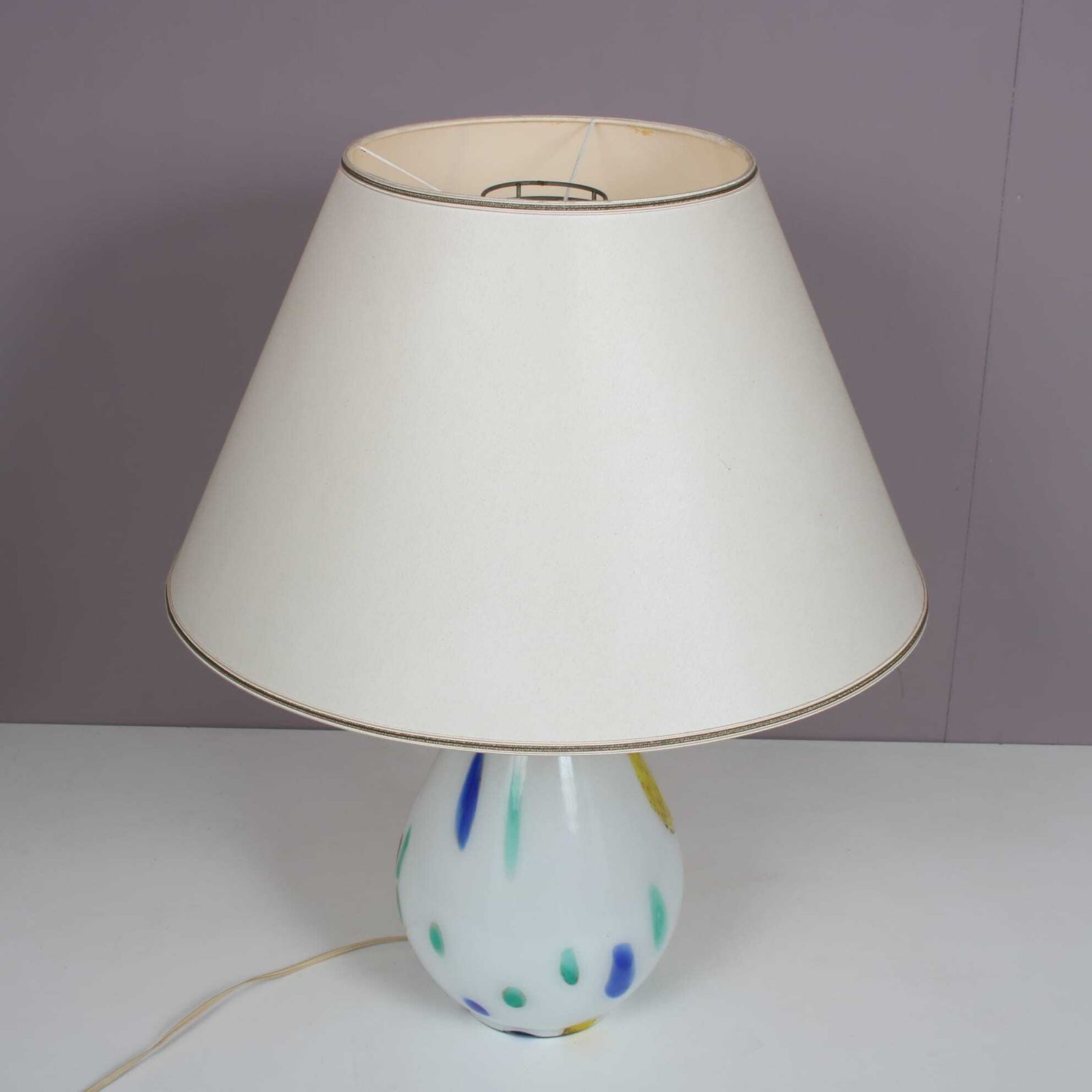 Table Lamp By Dino Martens For Aureliano Toso, Italy 1960 photo Lighting