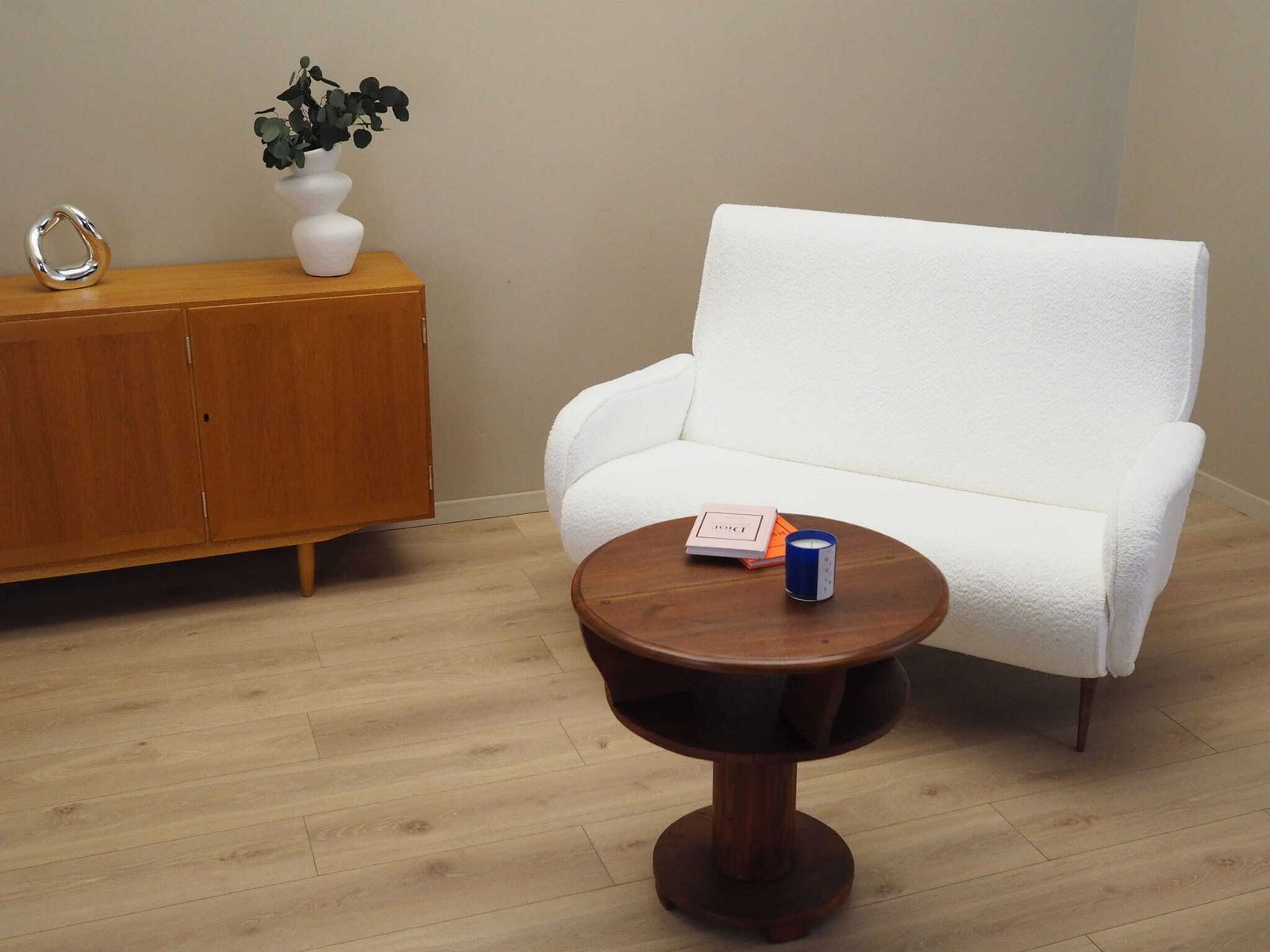 Oak Coffee Table, Italian Design, 1960s, Production: Italy photo furniture