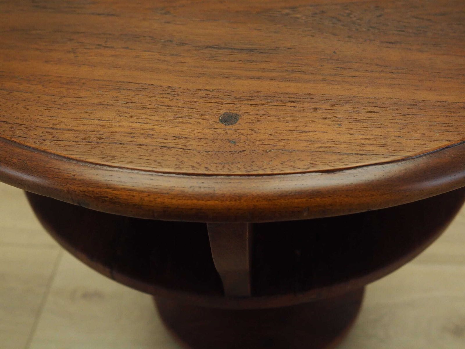 Furniture Oak Coffee Table, Italian Design, 1960s, Production: Italy photo
