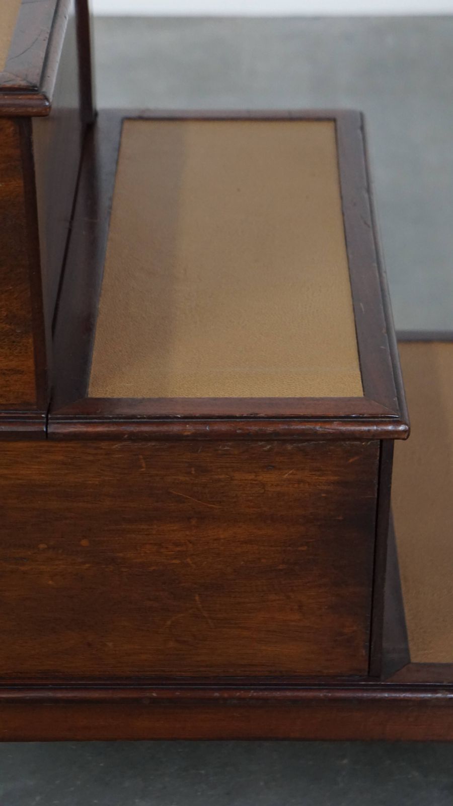 photo for sale English Antique Library Stepladder/Room Convenience From The Mid To Late 19th Century
