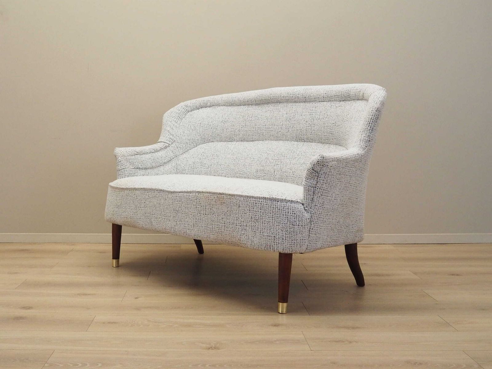 Sofa White Melange, Italian Design, 1960s, Production: Italy photo 1609.0