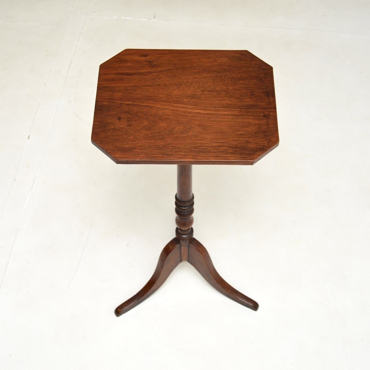 Antique Georgian Mahogany Tilt Top Side Table photo buy