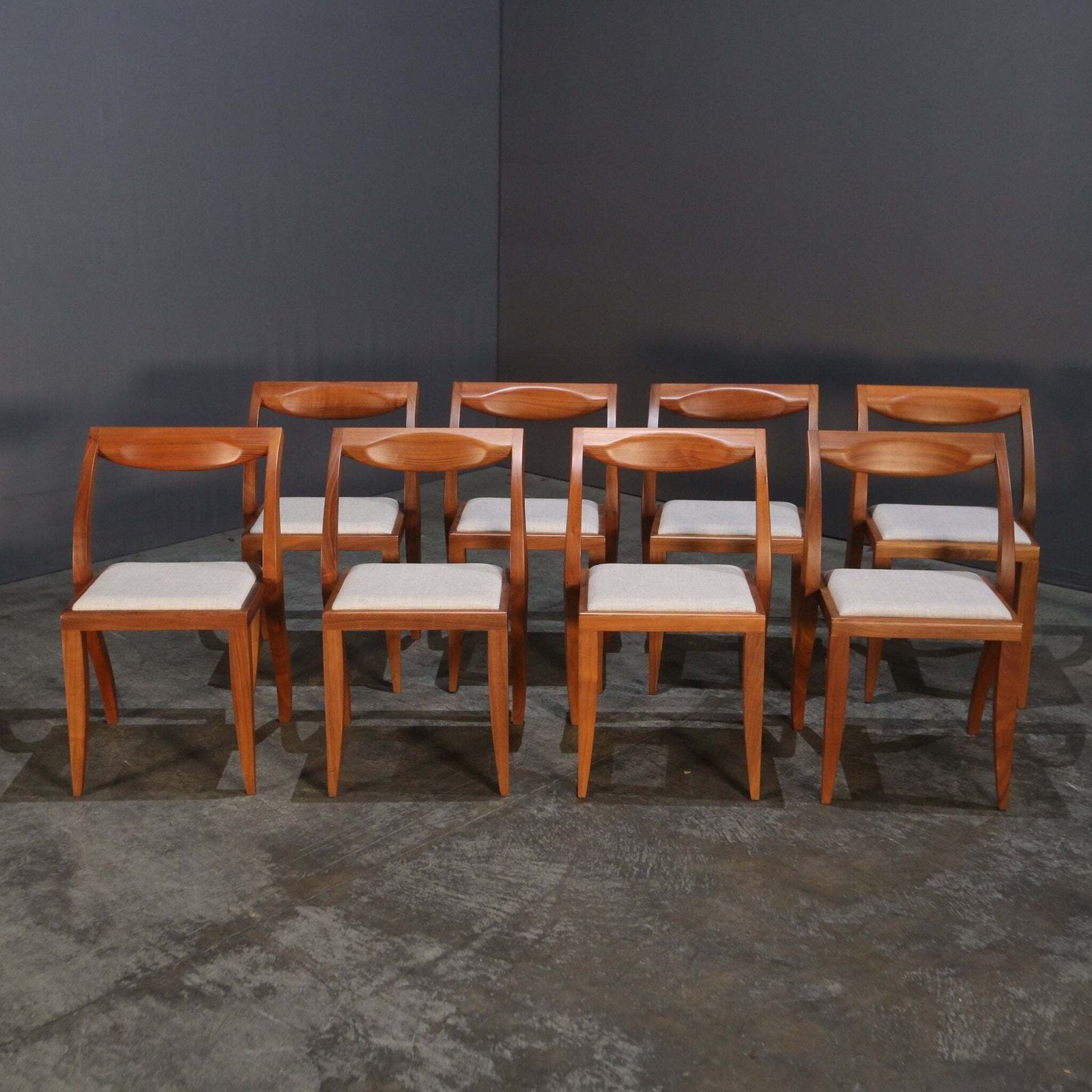 Porada Arlekin Dining Chair By E. Gottein & G.F. Coltella, Set Of Eight photo furniture