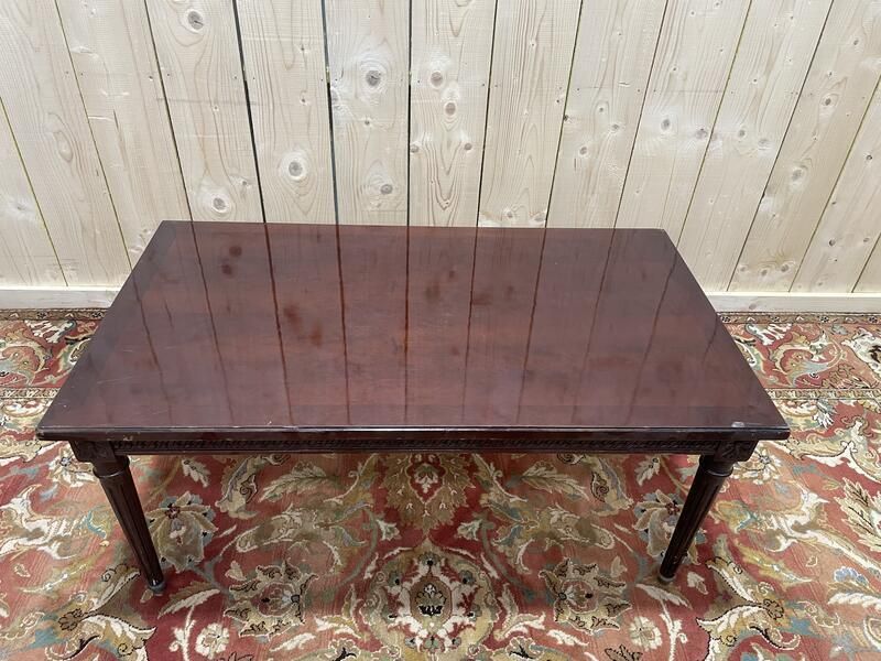 Table Basse De Style Louis XVI En Acajou photo furniture