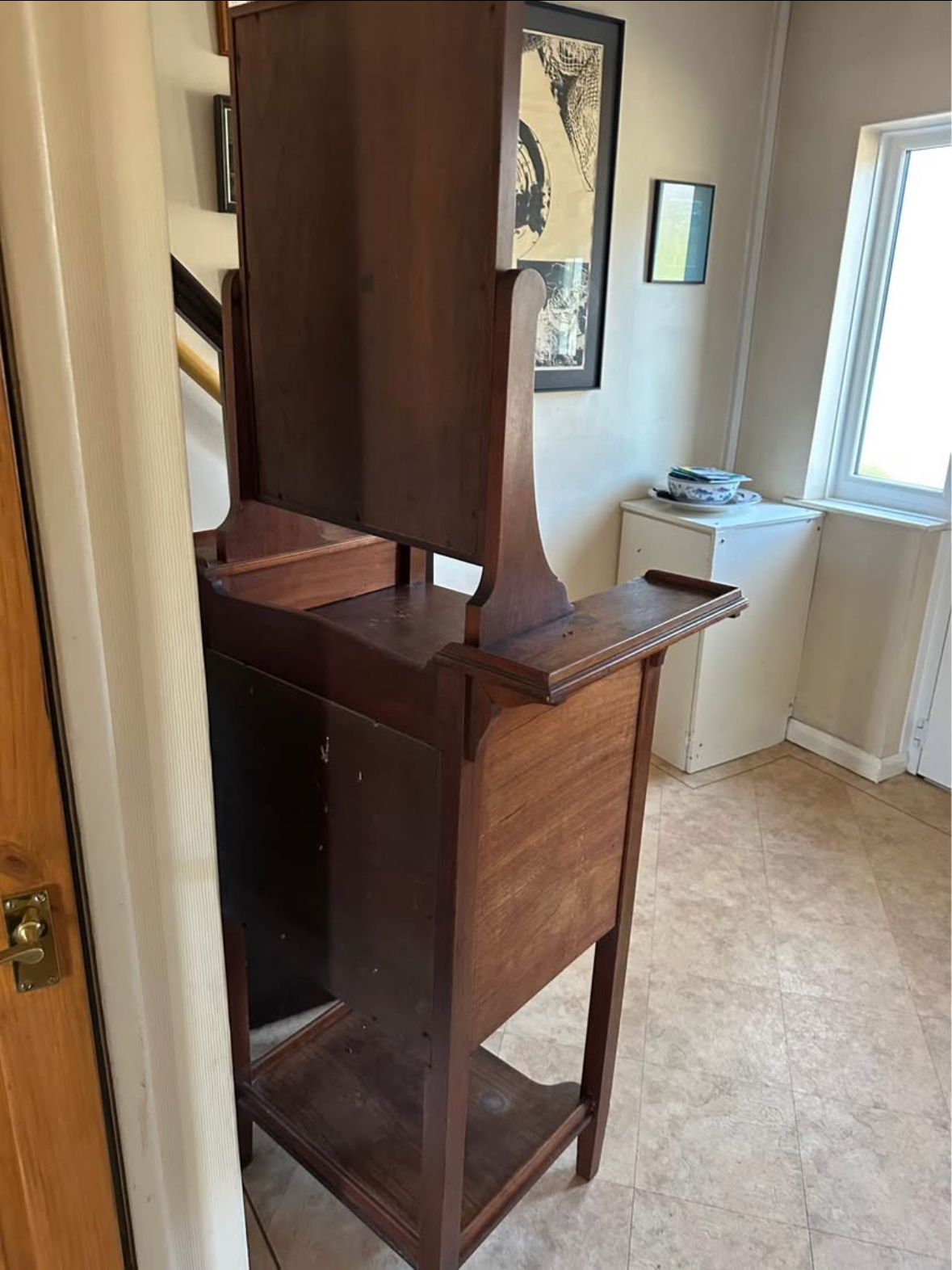 Arts And Crafts Vintage Wooden Dresser photo Furniture