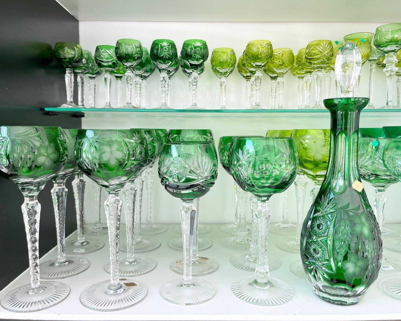 Kristallen Karaf Smaragdgroen | Nachtmann Grapes Traube | 1 Stuk photo buy