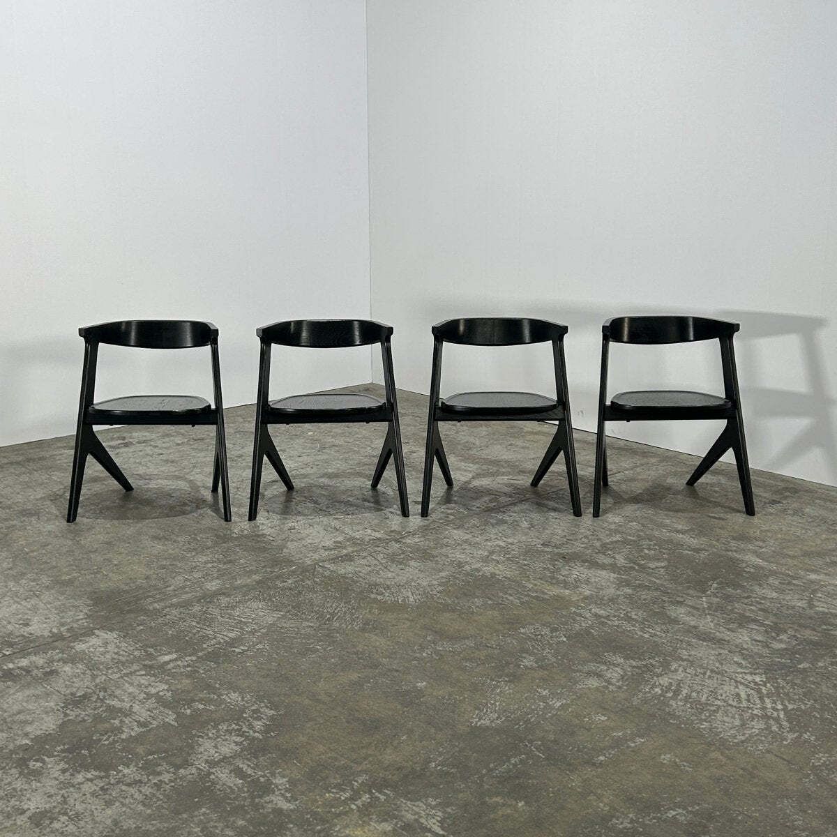Slab Dining Chairs By Tom Dixon, Set Of Four photo furniture