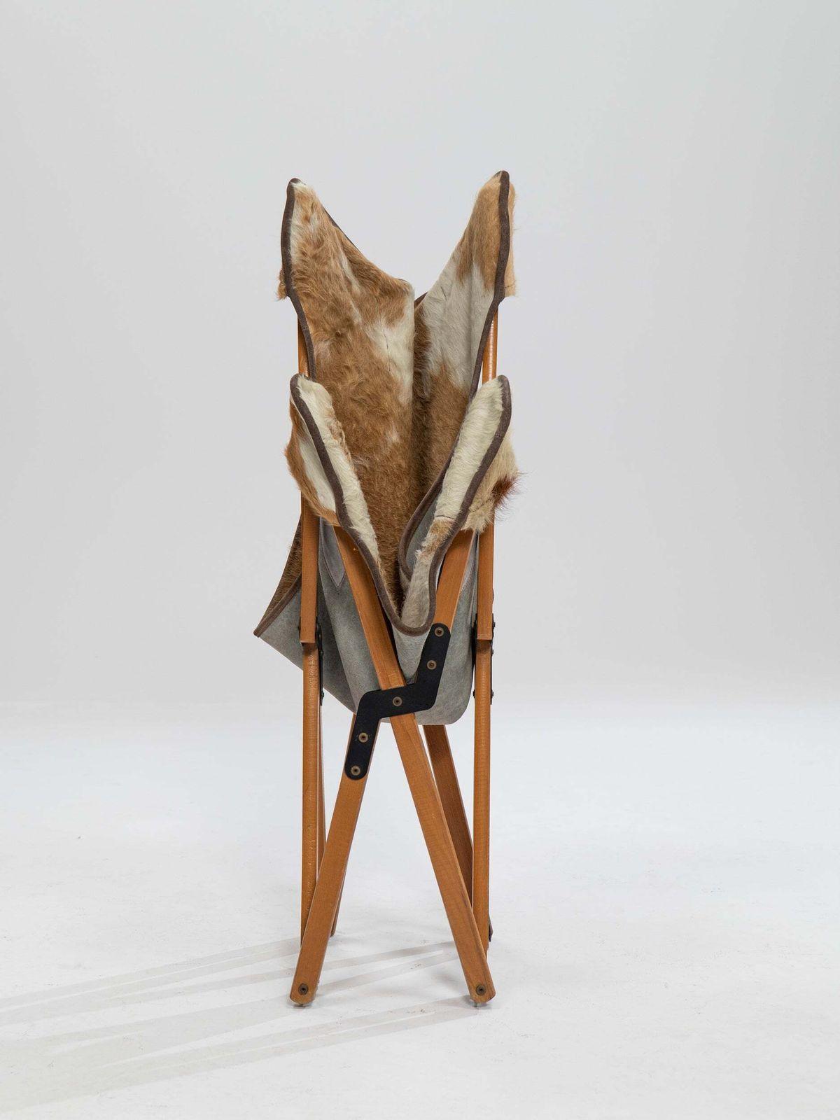 "Tripolina" Foldable Chair By Vittoriano Viganò For Citterio Spa, Italy, 1930s photo vintage